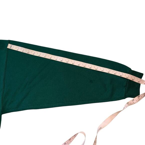 Wolf Pack Forest Green Crewneck Oversized Sweatshirt Unisex 2X Cozy Comfy Casual - Picture 10 of 11